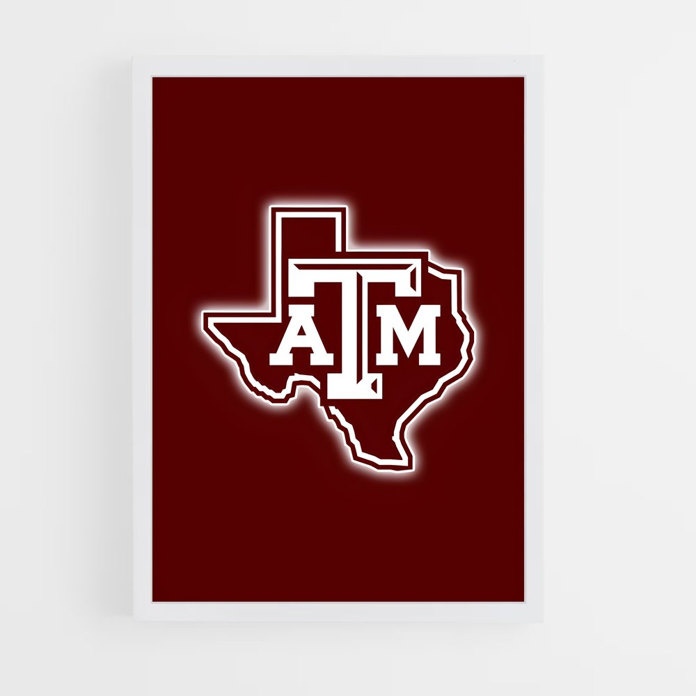Poster Aggies Pride – affiche Baseball (vue 3)